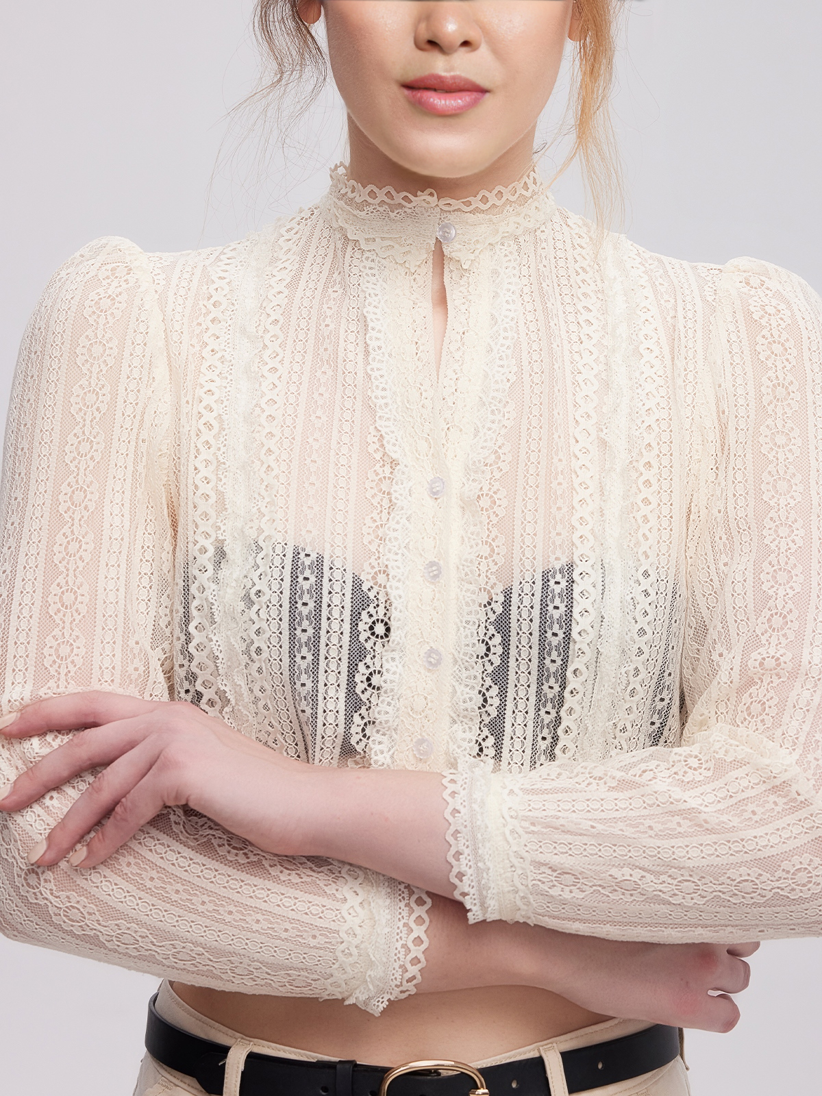 Dirndl mit Hakenverschluss in Beige