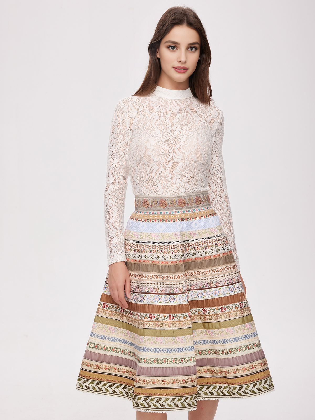 Samt Dirndl Grün in eleganter Ausführung