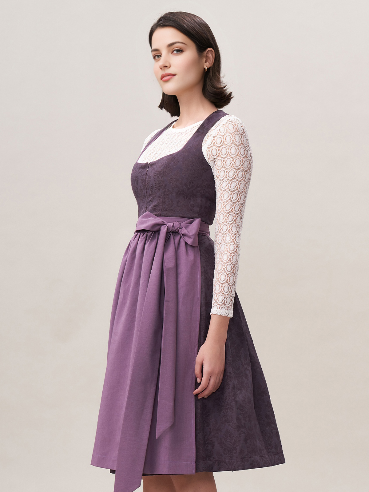 Dirndl Kleinkind in Lila
