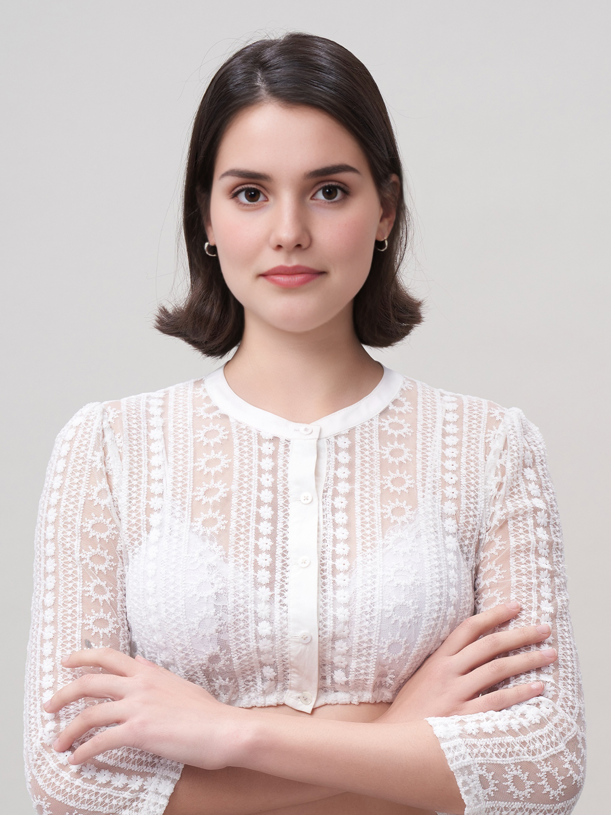 Dirndl mit weißer Bluse